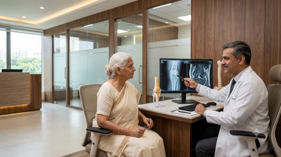 Knee replacement surgery